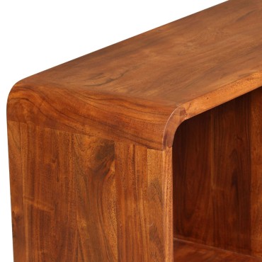 vidaXL Έπιπλο Τηλεόρασης 120x30x40cm Μασίφ Ξύλο με Μελί Φινίρισμα