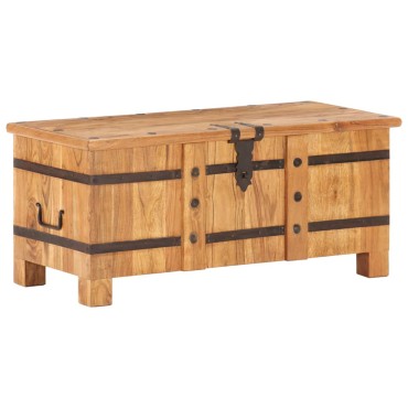 vidaXL Μπαούλο 90x40x40cm από Μασίφ Ξύλο Ακακίας 1 τεμ.