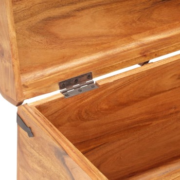 vidaXL Μπαούλο Αποθήκευσης 90x40x40cm από Μασίφ Ξύλο Ακακίας 1 τεμ.