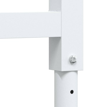 vidaXL Πάγκος Εργασίας Ορθογώνιος 100x60x(71,5-98) εκ Μασίφ Ξύλο Δρυός