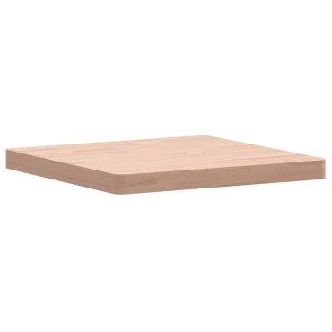 vidaXL Επιφάνεια Τραπεζιού Τετράγωνη 50x50x4cm Μασίφ Ξύλο Οξιάς 1 τεμ.
