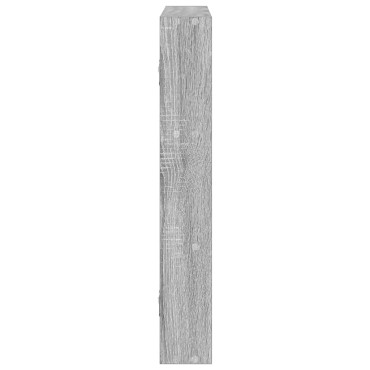 Ράφι τοίχου vidaXL Γκρι Sonoma 43x9x60cm Κατασκευασμένο ξύλο