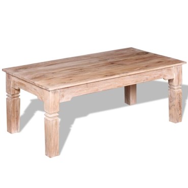 vidaXL Τραπεζάκι Σαλονιού 110x60x45cm από Ξύλο Ακακίας 1 τεμ.