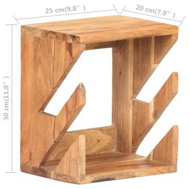 vidaXL Βάση για Skateboard Επιτοίχια 25x20x30 εκ. Μασίφ Ξύλο Ακακίας