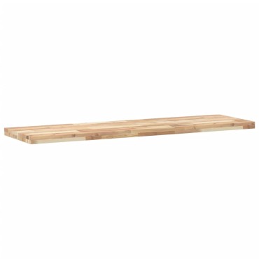 vidaXL Ράφια Κρεμαστά 4 τεμ. 160x40x4cm Ακατέργαστο Μασίφ Ξύλο Ακακίας