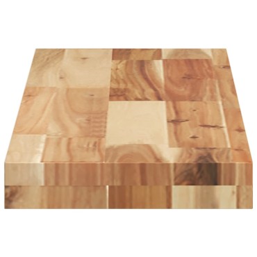 vidaXL Ράφι Κρεμαστό 100x20x4cm Φινίρισμα Λαδιού Μασίφ Ακακία 1 τεμ.