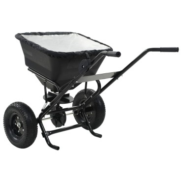vidaXL Διανομέας Αλατιού Ώθησης 45 L 106 x 73 x 76 εκ. από PVC/Ατσάλι