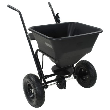 vidaXL Διανομέας Αλατιού Ώθησης 45 L 106 x 73 x 76 εκ. από PVC/Ατσάλι