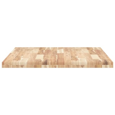 vidaXL Επιφάνεια Τραπεζιού 100x80x4 εκ. Μασίφ Ξύλο Ακακίας