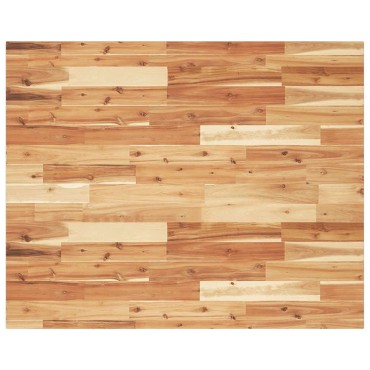 vidaXL Επιφάνεια Γραφείου Ορθογώνια 100x80x2cm Μασίφ Ξύλο Ακακίας