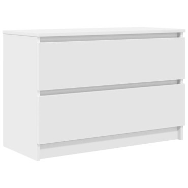 vidaXL Έπιπλο Τηλεόρασης Λευκό 80x35x54cm από Επεξεργασμένο Ξύλο