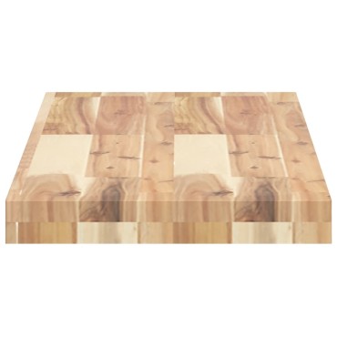 vidaXL Ράφι Κρεμαστό 100x30x4cm Ακατέργαστο Μασίφ Ξύλο Ακακίας 1 τεμ.