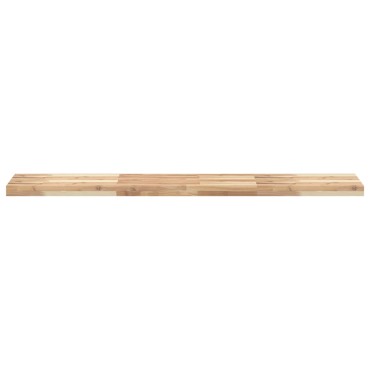 vidaXL Ράφια Κρεμαστά 3 τεμ. 140x30x4cm Ακατέργαστο Μασίφ Ξύλο Ακακίας