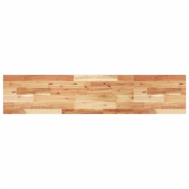 vidaXL Ράφι Κρεμαστό 140x30x2cm Φινίρισμα Λαδιού Μασίφ Ακακία 1 τεμ.