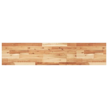 vidaXL Ράφι Κρεμαστό 160x30x2cm Φινίρισμα Λαδιού Μασίφ Ακακία 1 τεμ.