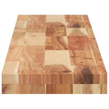 vidaXL Ράφι Κρεμαστό 160x20x4cm Φινίρισμα Λαδιού Μασίφ Ακακία 1 τεμ.