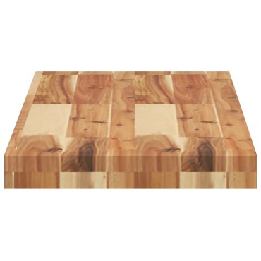 vidaXL Ράφια Κρεμαστά 2 τεμ. 100x30x4cm Φινίρισμα Λαδιού Μασίφ Ακακία