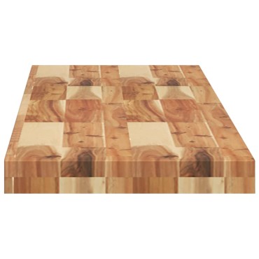 vidaXL Ράφια Κρεμαστά 2 τεμ. 160x30x4cm Φινίρισμα Λαδιού Μασίφ Ακακία