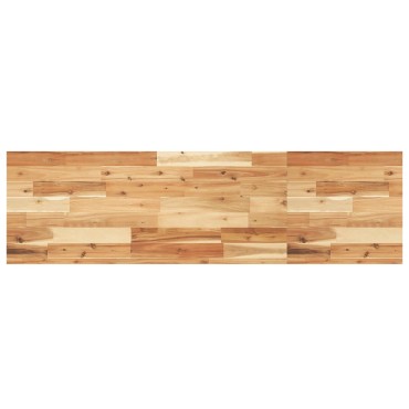 vidaXL Ράφι Κρεμαστό 120x40x4cm Φινίρισμα Λαδιού Μασίφ Ακακία 1 τεμ.