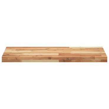 vidaXL Ράφια Κρεμαστά 2 τεμ. 140x40x4cm Φινίρισμα Λαδιού Μασίφ Ακακία