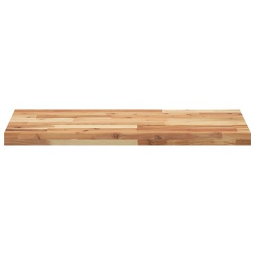 vidaXL Ράφια Κρεμαστά 3 τεμ. 160x40x4cm Φινίρισμα Λαδιού Μασίφ Ακακία