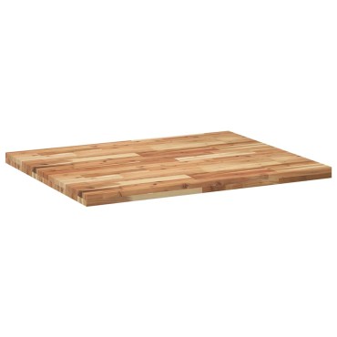 vidaXL Επιφάνεια Τραπεζιού Φιν. Λαδιού 100x80x4 εκ. Μασίφ Ξύλο Ακακίας