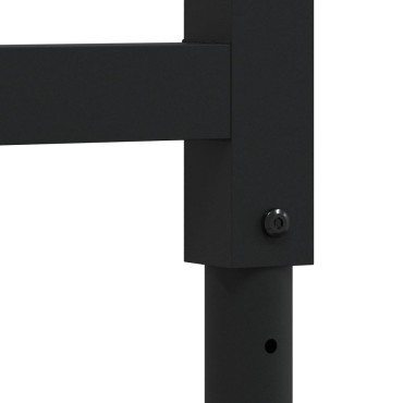 vidaXL Πάγκος Εργασίας Ορθογώνιος100x60x(73-99,5)εκ Μασίφ Ξύλο Ακακίας