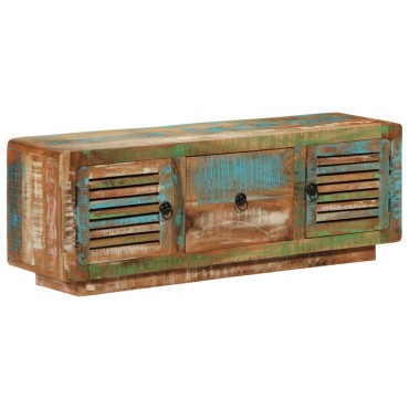 vidaXL Έπιπλο Τηλεόρασης 110x30x40cm από Μασίφ Ανακυκλωμένο Ξύλο