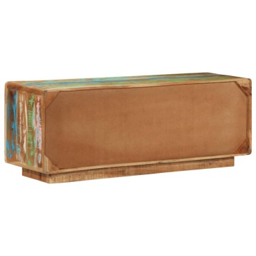 vidaXL Έπιπλο Τηλεόρασης 110x30x40cm από Μασίφ Ανακυκλωμένο Ξύλο