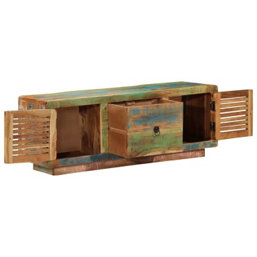 vidaXL Έπιπλο Τηλεόρασης 110x30x40cm από Μασίφ Ανακυκλωμένο Ξύλο