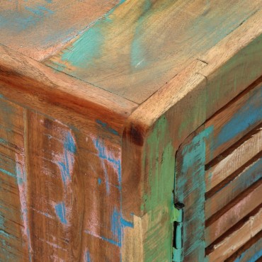 vidaXL Έπιπλο Τηλεόρασης 110x30x40cm από Μασίφ Ανακυκλωμένο Ξύλο