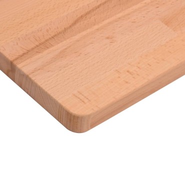 vidaXL Πάγκος Εργασίας 150x55x81,5εκ. από Μασίφ Ξύλο Οξιάς και Μέταλλο