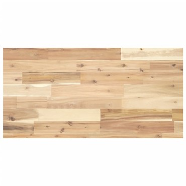 vidaXL Ράφι Κρεμαστό 100x40x4cm Ακατέργαστο Μασίφ Ξύλο Ακακίας 1 τεμ.