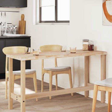 vidaXL Επιφάνεια Γραφείου Ορθογώνια 140x60x4cm Μασίφ Ξύλο Ακακίας
