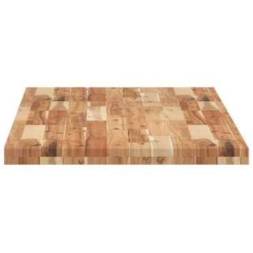 vidaXL Επιφάνεια Γραφείου Ορθογώνια 140x60x4cm Μασίφ Ξύλο Ακακίας