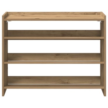 Ράφι παπουτσιών vidaXL Artisan Oak 80x25x62cm Κατασκευασμένο ξύλο