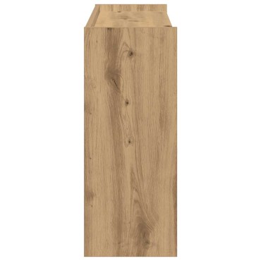 Ράφι παπουτσιών vidaXL Artisan Oak 80x25x62cm Κατασκευασμένο ξύλο