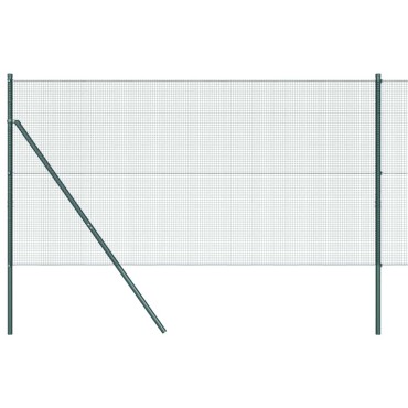 vidaXL Συρματόπλεγμα Σταθερού Εδάφους 25x1 m PVC-Επικαλυμμένο Ατσάλι