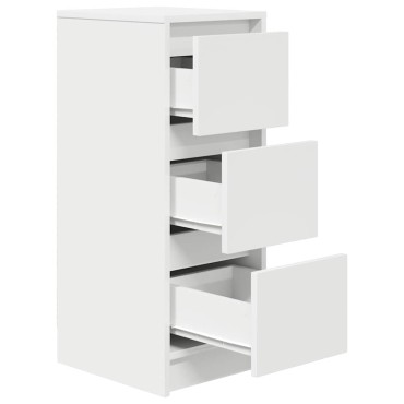 vidaXL Ντουλάπι Λευκή 29,5x34x76cm από Επεξεργασμένο Ξύλο 1 τεμ.