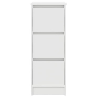 vidaXL Ντουλάπι Λευκή 29,5x34x76cm από Επεξεργασμένο Ξύλο 1 τεμ.