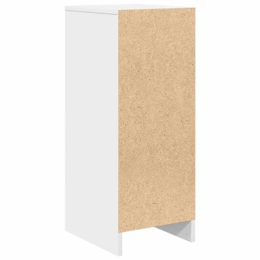 vidaXL Ντουλάπι Λευκή 29,5x34x76cm από Επεξεργασμένο Ξύλο 1 τεμ.