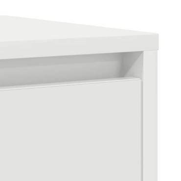 vidaXL Ντουλάπι Λευκή 29,5x34x76cm από Επεξεργασμένο Ξύλο 1 τεμ.
