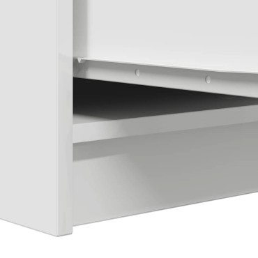 vidaXL Ντουλάπι Λευκή 29,5x34x76cm από Επεξεργασμένο Ξύλο 1 τεμ.