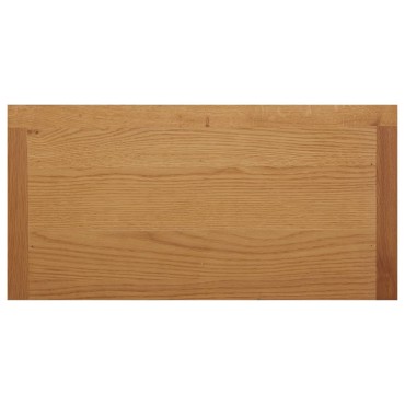 vidaXL Ντουλάπι με Συρτάρια 70x35x75cm από Μασίφ Ξύλο Δρυός 1 τεμ.