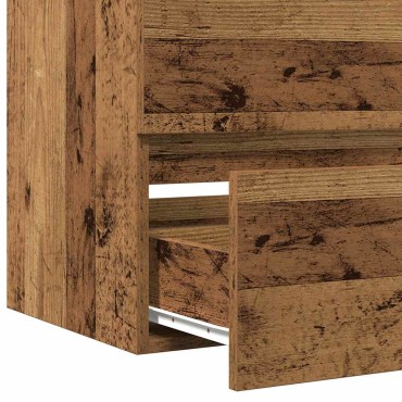vidaXL Ντουλάπα Νιπτήρα Mπάνιου Μαύρη Οξυά 41x39x62cm 1 τεμ.