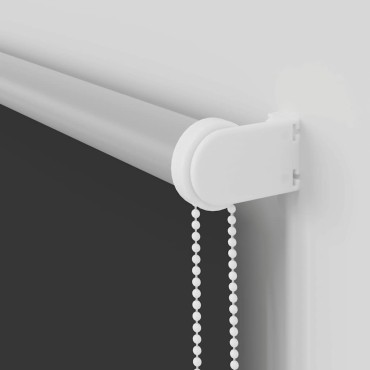 vidaXL Roller Blind Blackout Μαύρο 165x230 cm Πλάτος υφάσματος 161,6cm