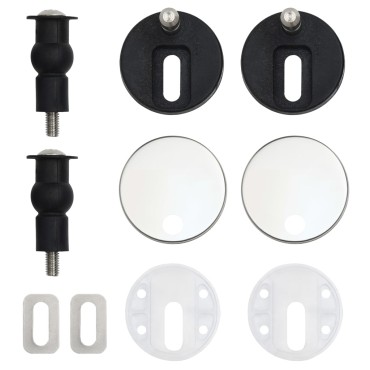 vidaXL Καλύμματα Λεκάνης με Soft Close 2 τεμ. Σχέδιο Φλαμίνγκο MDF
