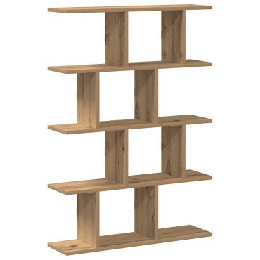 vidaXL Ράφι κύβων τοίχου 12 διαμερισμάτων Artisian Oak 70x18x100 cm 1 τεμ.