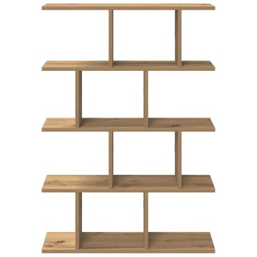 vidaXL Ράφι κύβων τοίχου 12 διαμερισμάτων Artisian Oak 70x18x100 cm 1 τεμ.