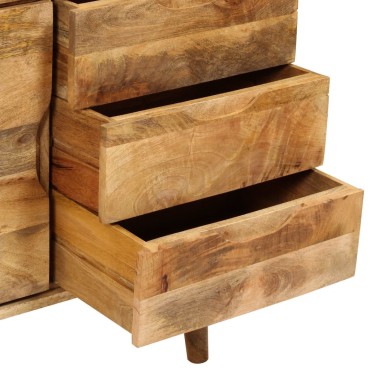 vidaXL Ντουλάπι 90x30x69cm από Μασίφ Ξύλο Μάνγκο 1 τεμ.
